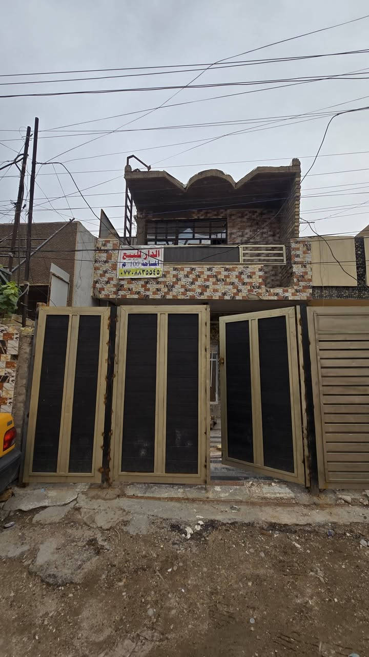 السلام عليكم بيت مساحه ١٠٠م واجهيه ٥ نزال ٢٠ للبيت قرب فلكه الحدادين طابقين طابو صرف وليس زراعي للأستفسار اكثر الأتصال على الرقم ***********
