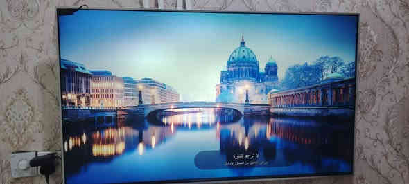 شاشة ال جي حجم ٤٩ نظافة ٩٥ بلمية نظام webos المشهور دقة 4k وhdr بشاشة Im oled رايدهه ب ٥٥٠ وبيهه مجال للشراي وهذا رقمي *********** البصرة
