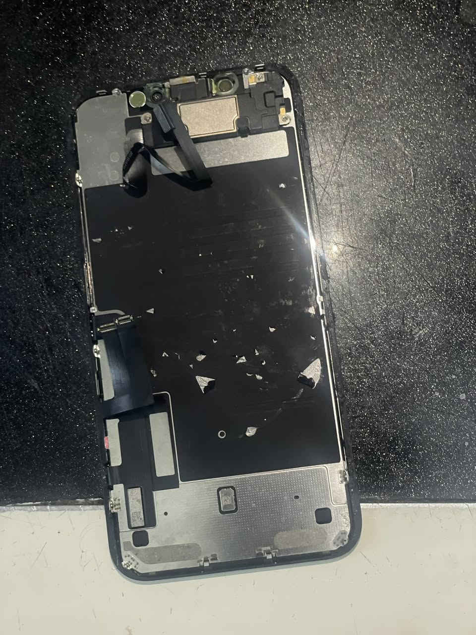 السلام عليكم
اهل الصيانه سعر بلاش ركز زين
ايفون دعش عادي كامل تفصيخ على شرط استخدام أسبوعين وضرب البورد بطارية ثمانينات وضع الشركه كليته ممبدل قطع شرط بيع يكون جيب بورد وافحص يلا السعر70الف بسعر الشاشه والله العظيم وهمين شاشة التفصيخ أغلى بهواي 
العنوان بغداد الاعظمية
***********
