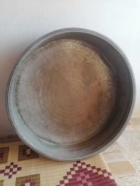طشت نحاس • نحاس • أقدم من ١٠٠ سنة