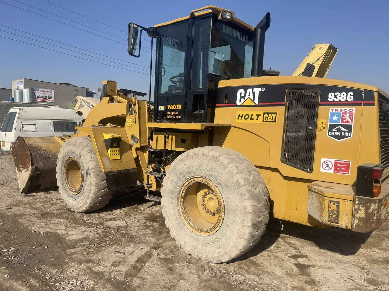 Cat 938G 2007 منفيست بصرا دحول جديد كلو بشه رت مكان اربيل ***********
