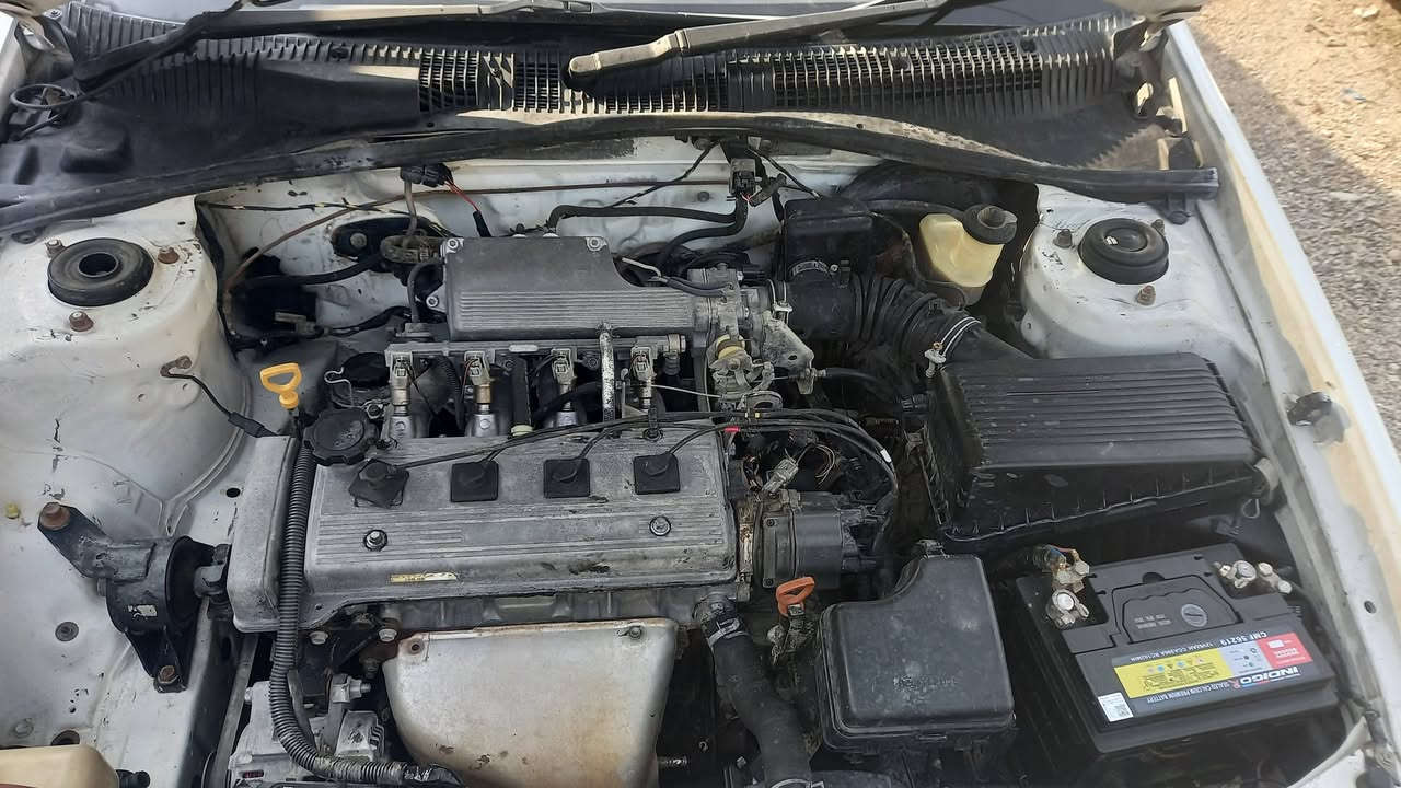 للبيع فقط كرونا موديل ١٩٩٣ بسمي رقم ديالى انكليزي هزة جديدة محرك ١٦٠٠لا صرف ولا بخار حدادية جديدة مدوشمة شاشة أندرويد +كامرة سنترلك  صندوق كهربائي  التبريد نقص كمبريسر فقط السعر ٤٨ وبيهة مجال قليل للإستفسار الاتصال ***********
