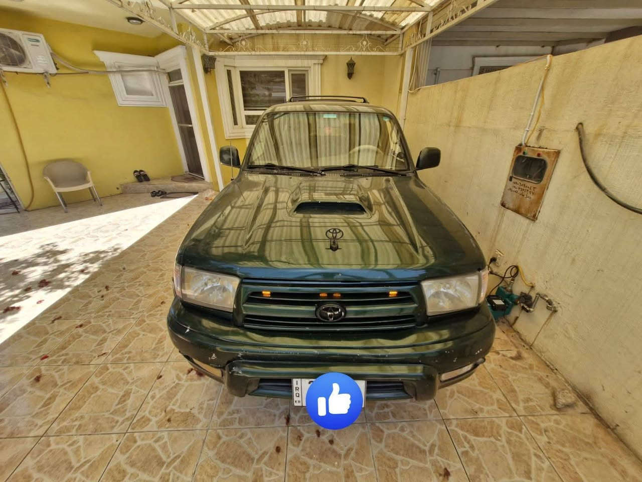 بسم الله الرحمن الرحيم
4Runner 3.4l v6 2wd
موديل 2000
مكينه كير تبريد ويا السويج شرط
كلشي بيها من الدعامية للدعامية شغال
منظومة بريك كامل متبدل مع الدهن
منظومة المي اتبدلت بالكامل
السيارة ابلاد مبيها جطل واير
تخم تاير جديد 
السيارة بيها قطعتين صبغ لان جاردة
مبيها حادث بيها بارد قطعتين كما موضح بالصور
وبيها جراد قليل كما موضح
بيها الطوافة البانزين عطلانه فقط
كلشي بيها حرفياً شغال
من كروز سرعة وماسحه خلفي وهالقصص
رقم اربيل الجديد 
السعر 115$ ورقة
مكان السيارة اربيل
الميعجبه السعر يكتب يا الله ويصعدلنه المنشور
وترة يك حساب تاخذ رخيص تصرف عليه
وكلشي بفلوسه والرزق ع الله 
واسف ع الاطالة
للأستفسار 
***********
