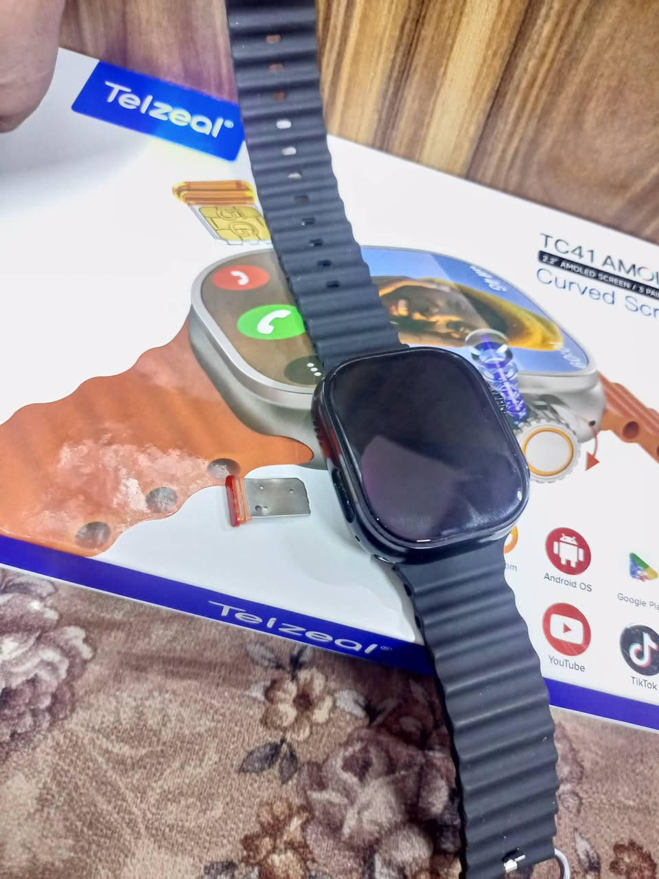 موبايل عل شكل ساعه يشغل جميع البرامج واشغل واي فاي وتشتغل عل نت حته بوبجي شغل وسيم كارت يصير بيها كامله كارتون وشاحنه وياها وغراضها قبل جم يوم اخذته ب 95 قفله 50 شراي يجي خاص مو شراي لا دوخني


**إذا كنت صاحب هذا الإعلان وتريد حذفه لأي سبب، رجاءا أرسل رسالة إلى الدعم الفني**