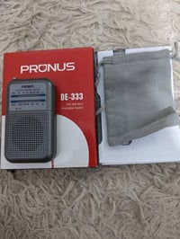 راديو AM/FM • حجم صغير • بطاريتين