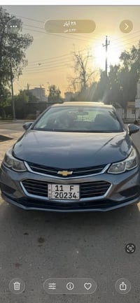 لبيع شوفر ليت كروز ٢٠١٨ بيها قطع صبغ ابيع حزام لسيارة فول موصفات LTZ ف...