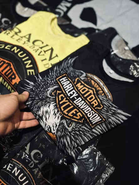 تيشيرتات هارلي دافيدسون سعر 10 🔥
جديد غير مستخدم 
قياسات من (S-M-L)
يوجد خدمه توصيل بغداد و محافضات  
***********
