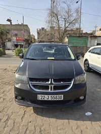 دوج كرفان مديل 2017 لون اسود رقم اربيل  مواصفات نص فول .سعر 150$ العنو...