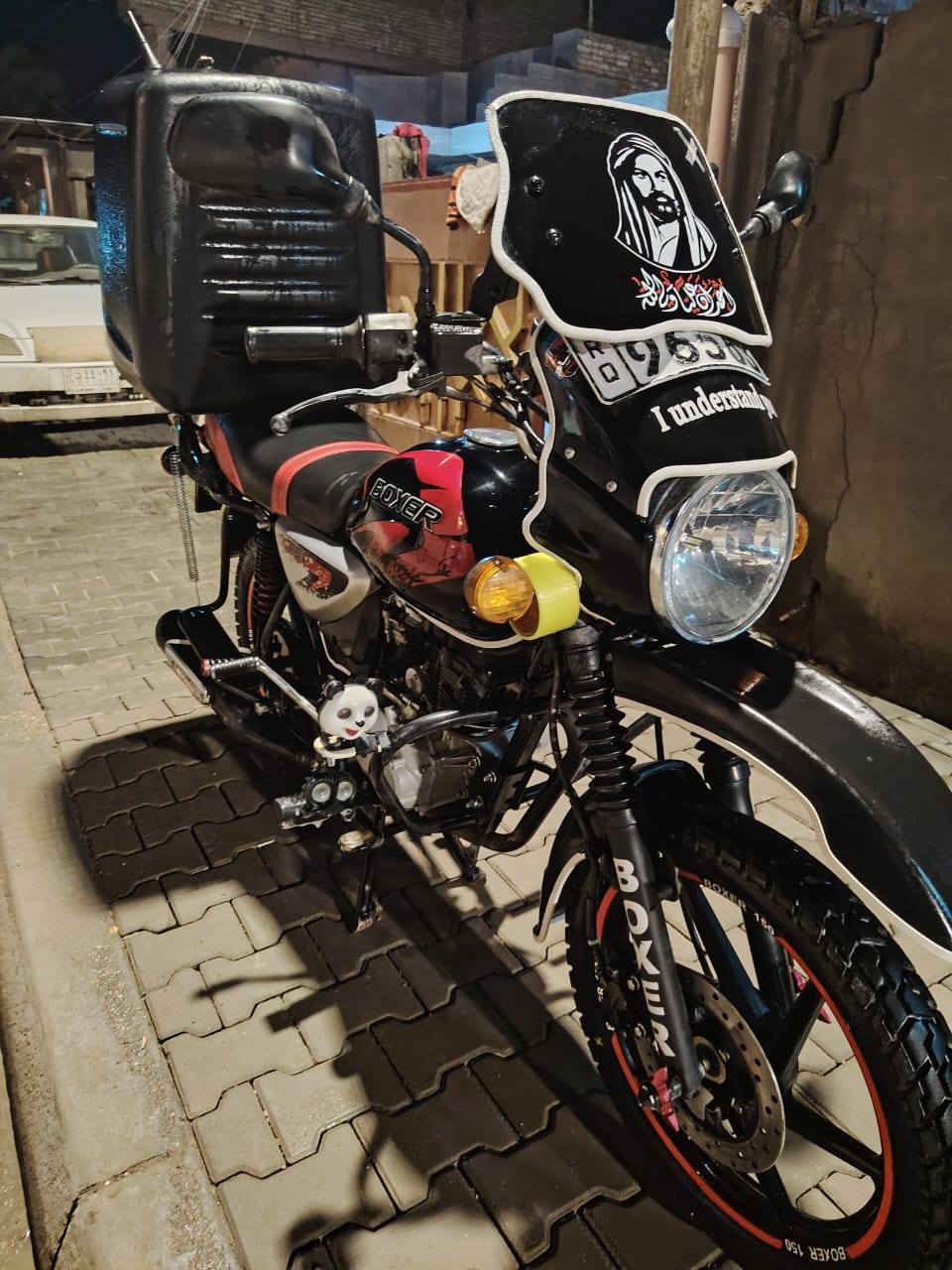 سلام عليكم دراجه بوكسر 2023 دراجه كلشي ما ناقصه تجفيت شركه محرك ناعم رقم ديالى نكليزي مشروع وطني
عنواني بغداد ابو غريب شارع زيتون***********
