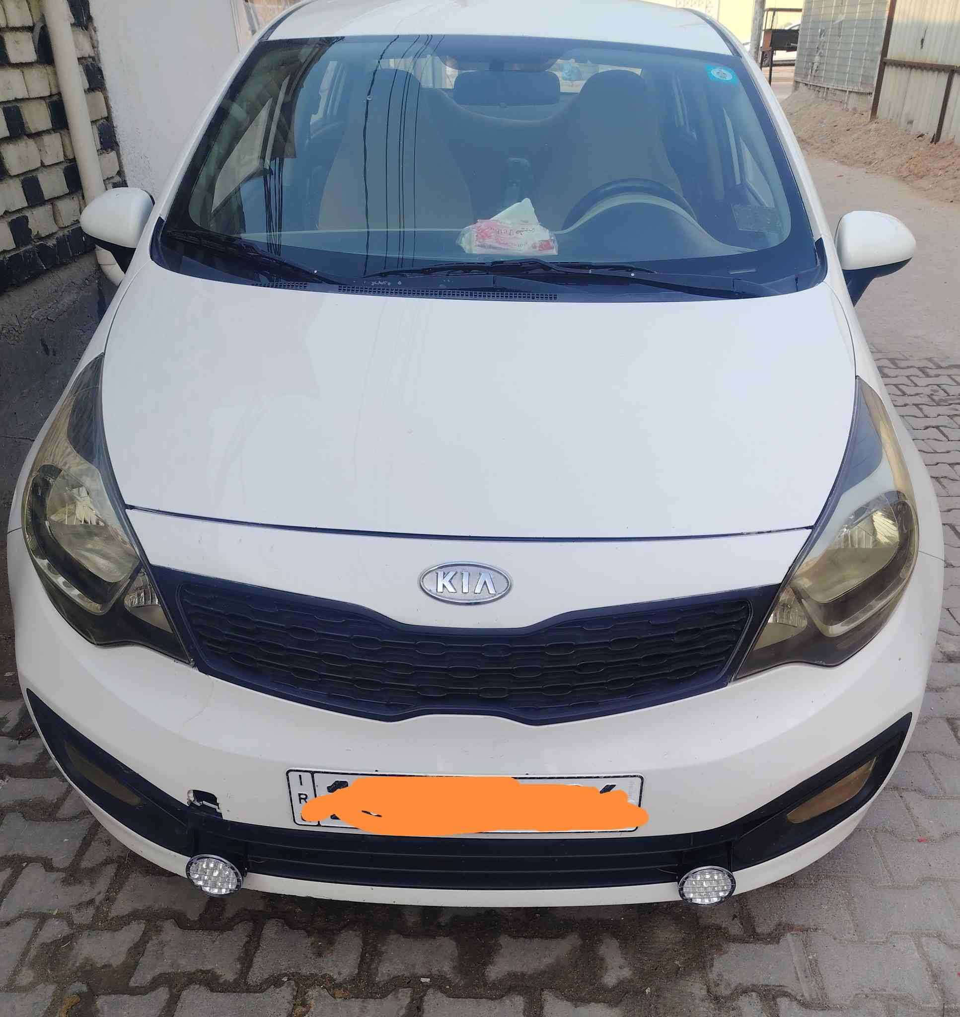 كيا ريو موديل 2013 كفالة عامة كير عادي رقم قادسية 
للاتصال ***********
