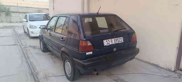 السلام عليكم
سياره كولف للبيع
رقم انكليزي+سنويه 2030
كابون بانزين
موديل 1991
محرك بدايت نفخ
كير توماتيك
السعر 36 وبيها مجال
رقم الهاتف ***********
