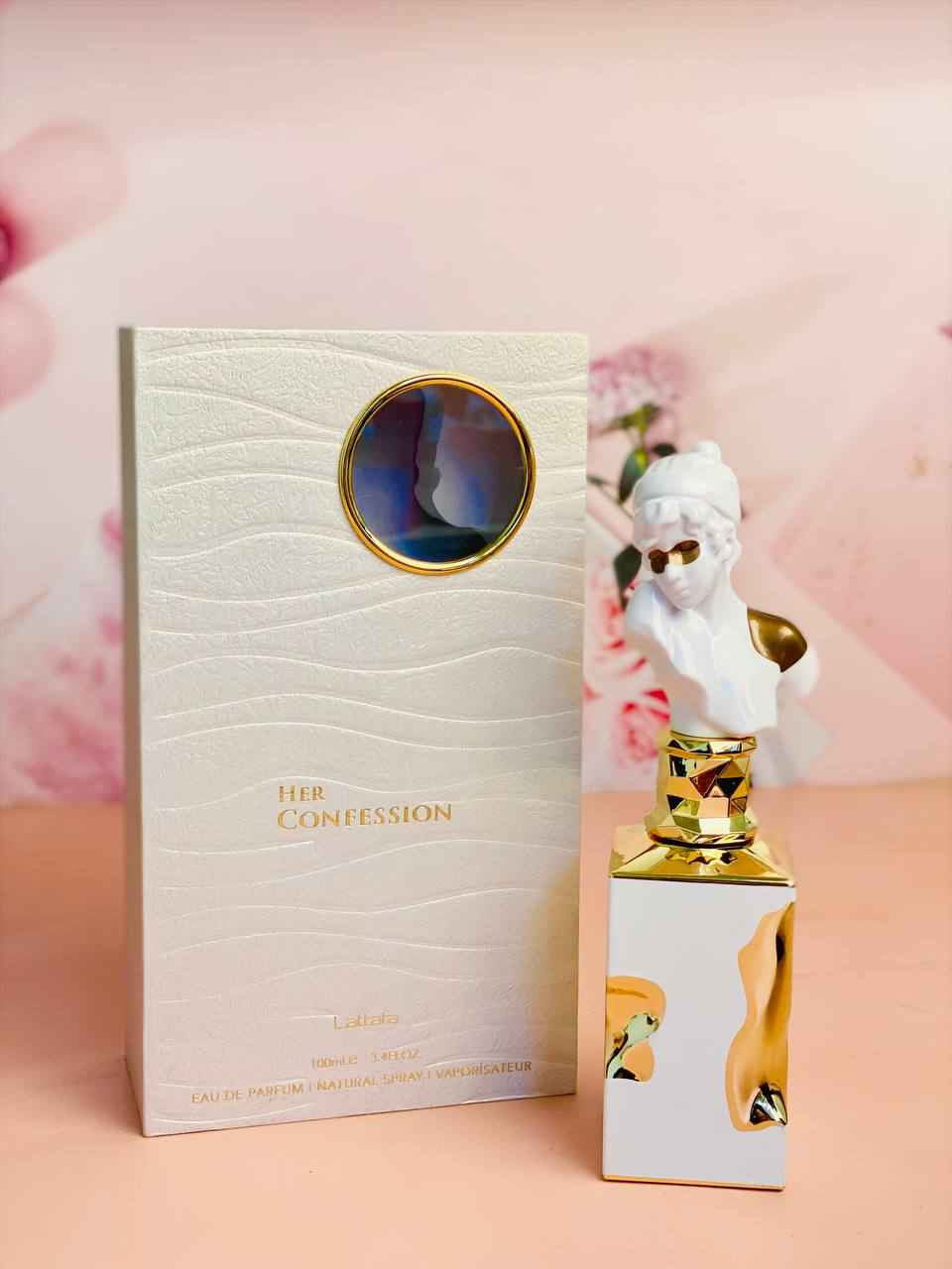 عطر HER Confession✨🖤
للرجال والنساء من لطافة 

Lattafa Her Confession EDP For Women100 ml🤍🤍🔥 #بديل عطر بلونش بت لي ليكيد ايماجينير 100مل او دو برفيوم

عطر "هير كونفيشن" من لطافة هو عطر ساحر للجنسين، يوازن ببراعة بين الدفء والغموض والأناقة. يبدأ بمزيج آسر من القرفة والنفحات الغامضة، ليخلق بداية آسرة وجذابة. 
ومع انبثاق العطر، ينبثق قلب فاخر من الياسمين ومسك الروم والبخور، مما يضيف ثراءً زهريًا وعمقًا، بينما يُعزز الماهونيال العطر بلمسة رقيقة وساحرة. 
المنشأ الإمارات الأصلي 🇦🇪 

للطلب والاستفسار دايركت يوجد توصيل لجميع المحافظات العراق 🇮🇶 كربلاء, العراق


**إذا كنت صاحب هذا الإعلان وتريد حذفه لأي سبب، رجاءا أرسل رسالة إلى الدعم الفني**