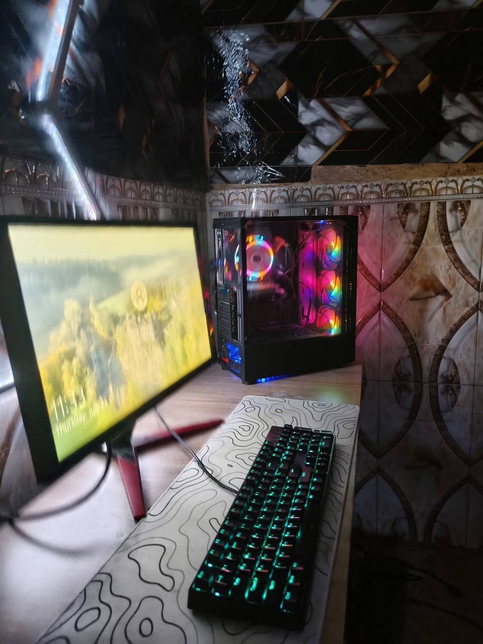 🖥️ السلام عليكم، PC للبيع

✅ المعالج: Intel Core i3 الجيل العاشر
✅ كرت الشاشة: GTX 1050Ti 
✅ الرام: 16GB DDR4
✅ التخزين:  128GB + hdd 1T
✅ مبرد هوائي بأداء ممتاز

الجهاز نظيف وجاهز للاستخدام والألعاب والشغل.
مكاني بغداد مدينة الصدر 
سعر 400 وبيها مجال 
رقم الهاتف/ ***********
