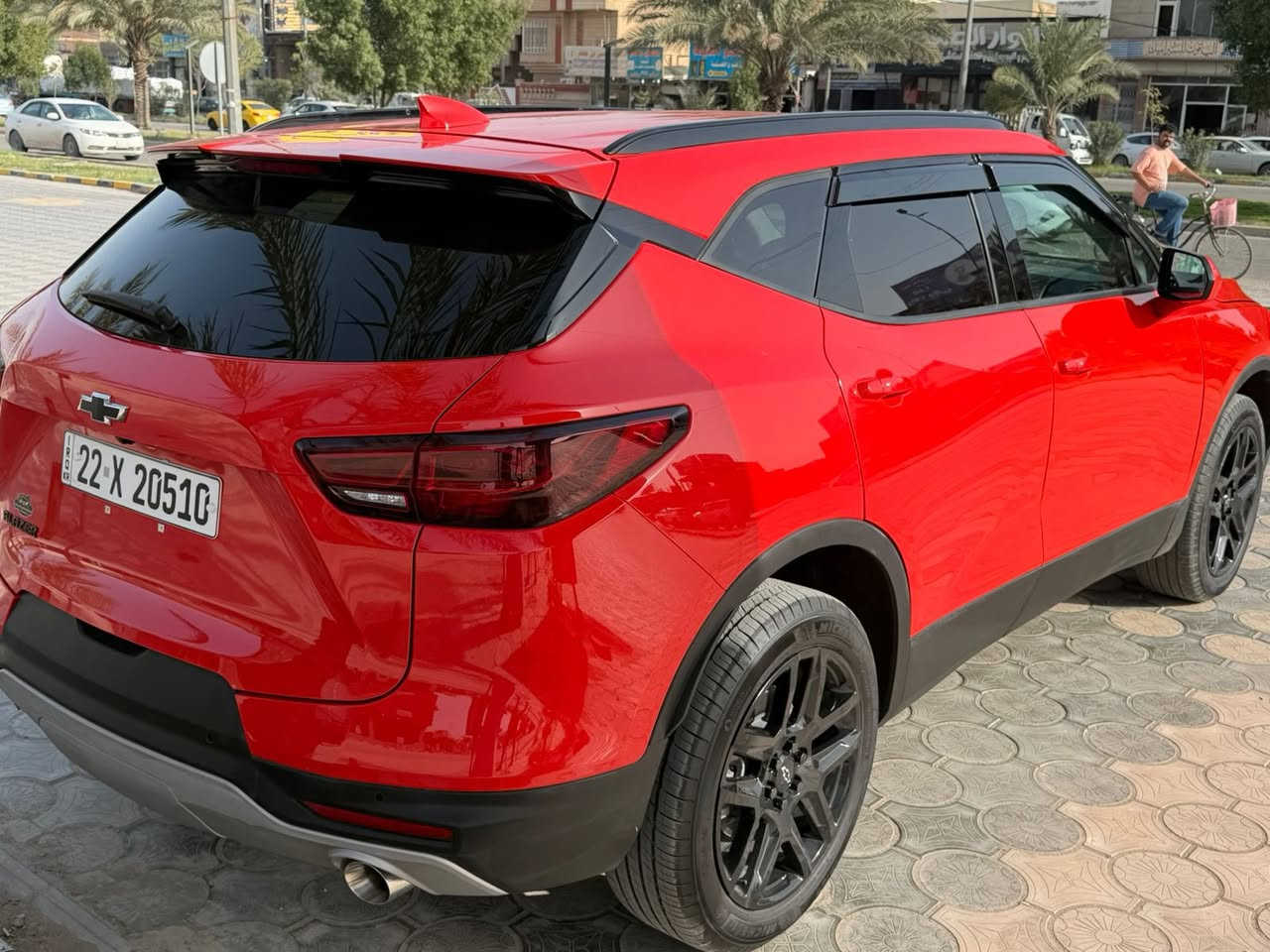 السلام عليكم ورحمة الله وبركاته
شوفرليت بلايزر موديل2025 
دخول جديد زيرو 
رقم أربيل شمالي 
حادثه جاملغين بنيد
السعر173
مكاني النجف
***********
