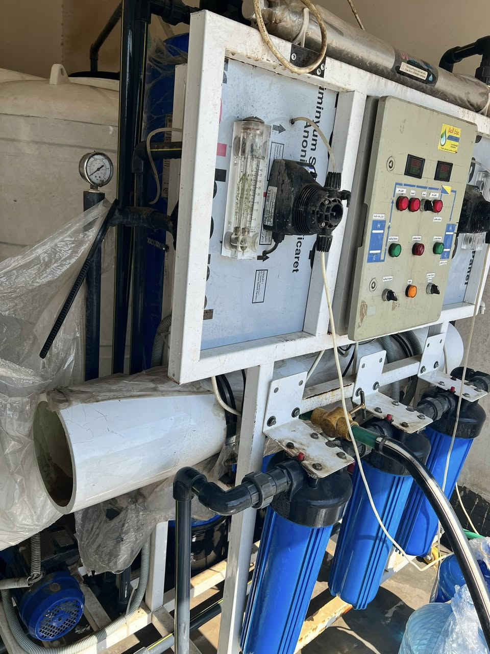 محطة ماء للبيع الموقع ناحية الرشيد
المواصفات
1000 لتر في الساعة
ايطالية
خزانات ماء 5000 لتر + 3000
ماطور غذائي للهوز

للاستفسار اكثر 
***********
