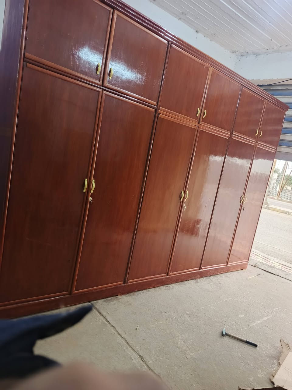 كنتور 6ابواب مستعمل طابقين صاج حطاطه الرمادي الصوفيه قرب مطعم قصر الابيض السعر 350بي مجال واتساب ***********
