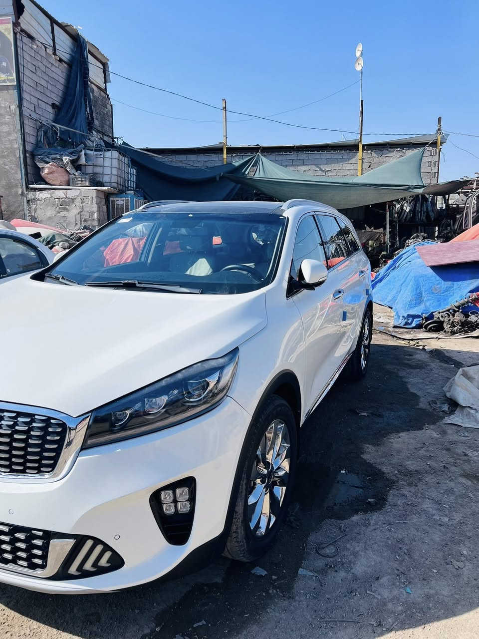 السلام عليكم
1 الموديل2020 خليجي
2 المواصفات 1/1 
3 فول مواصفات حتى فتحه وبنرما  الفتحه وتبريد الكشنات
V6 4
5 كشنات رياضي جلد + كهرباء ⚡️ لون قمرديني 
6 كامرات عدد 4️⃣ 360 درجه 
7 اربع انظمة قياده
8 مانع انزلاق 
9 حساسات امامي خلفي 
10 هاند بريك بصمه + نظام اوتو هولد
11 بجم دبل شباك أضاه LED
12 لآيت زنون
13 ويل كاب عدد ٥
14 جنطة كهربائية شفط 
15 المرآيه كأمره + شفط 
16 شاشه كبيره GPS نظام خرائط يحدث تلقائيآ
17 شاشه اعطال 
18 ماشيه 88 حقيقي 
19 شاحنه لاسلكي 
20 دوسات ليزرية علامه SORENTO 
21 أناره داخلية لون احمر 
22 بصمات عدد١
23 داخل لونين
24 بردات بلاديه 
25 السياره كامل مواصفات للأخر 
السيآره رقم بغداد صار شهر مجدد سنويه وصاعده هزه
شرط تحويل
السياره مامتعوبه ونظيفه حيل
العنوان النجف 
سياره بيه ملاحظه بسيطه 
للستفسار الاتصال  على واتساب
***********
السعر 257
ما موجود علا الخاص
