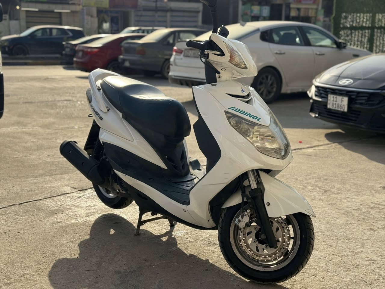 سلام عليكم 
سكنس ياباني قبغ نفخ نوزل خطين 
السعر 1400 مجال بسيط 
الدراجة كلها كفاله
الدراجه ماخذها رمبه قبل 3 اشهر مليون و600
الاتصال على ***********
