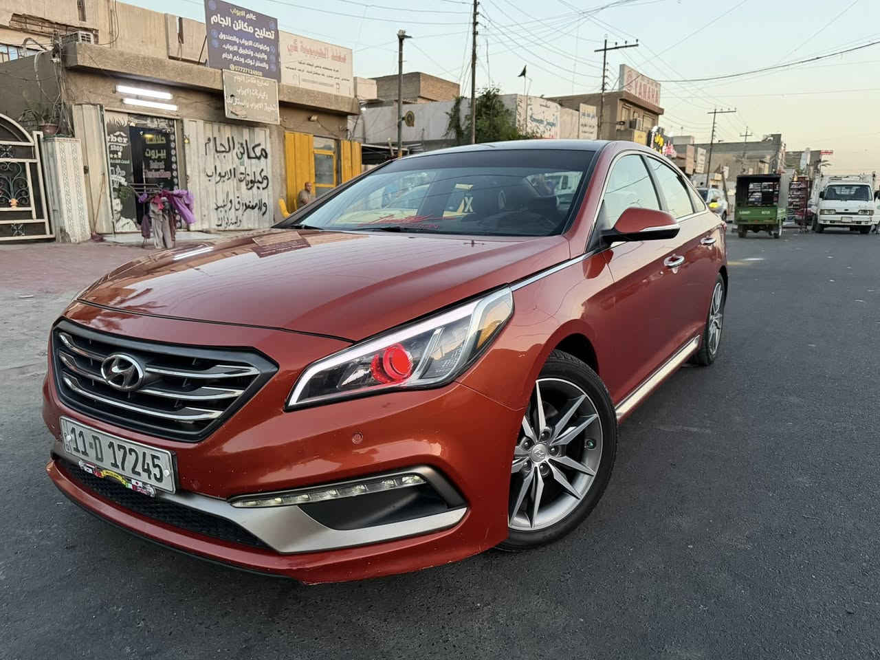 السلام عليكم ...
سوناتا سبورت موديل 2015 فوول 1/1عده الفتحه وارد امريكي حادث مرفق بصور  
وبيه رشات صبغ ابيع عام وصور قبل الرش موجوده  بدون اي دواخل 

السعر 98 ورقه وبيه مجال قليل 

بصمه تشغيل 
ستيرن حرف Dمع شفتات قيادة 
شاشه بلادية تدعم كار بلي واندريويد اوتو 
كامرة بلادية دواره
كشنات جلد 
تدفئة بالكشنات 
تحكم ستيرن مع كروز سرعة 
دبل صالنصة 
حاكية ومايك بلادي 
لايت حاجب  +عين الشيطان 
3 وضعيات للقيادة 
كرسي السائق كهرباء 
رادار بل مري 
تبريد قطعتين 
مكينه 2000 توربو 🚀🚀
ماشيه 1٤٣
مكينه وكير وصدر كفاله عامه 
تخم تاير جديد 
صدر جديد 
السياره جاهزه على اخر حبايه بدون اي نقص 
رقم بغداد جديد  بسمي وهزه جديده 
مكاني بغداد مدينه الصدر 
للستفسار 
***********
***********
