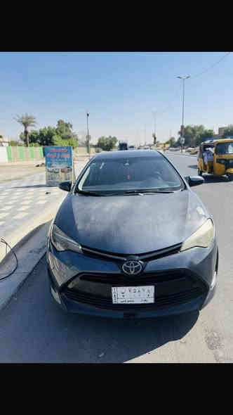 سلام عليكم كورلا Le وارد امريكي للبيع حادثه جاملغ وبنيد صور الحادث موجود بلصور تبريد شغال صدر. زوج تايرات شادهن بيه بارد بلجنطه على كد شبر سياره كامله ماشيه 74 ميل كم  موديل 2018سعره 120 $ بيه مجال حك جيه مكانه بغداد الاتصال ***********
