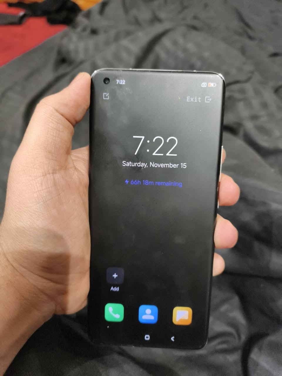 مي ١١ ألترا ٢٥٦ وأي فاي عاطل والباقي كله شمال بي طبع بلشاشه خفيف قيم إلي يرضي الله ***********
