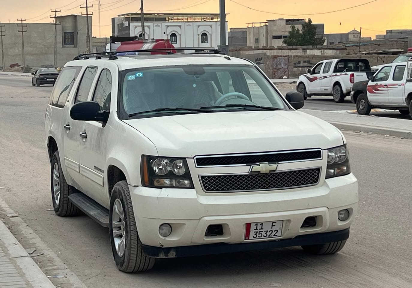 سلام عليكم

صلي علا محمد وألي محمد

تاهو 2007 دانلي LTZ سوبر بان
سياره أجرة خط بصره كربله رقم بغداد سنوية جديده مكينه كير خير من الله تخم تاير جديد كهربائيات فول لايت علاي ناصي زينون شمسي 
دواخل نضيفه مصبوغه ابيض كريمي الاون الاصلي اسود 

السعر:  133 وبيها مجال 

العنوان:  البصره ابي الخصيب 

***********
