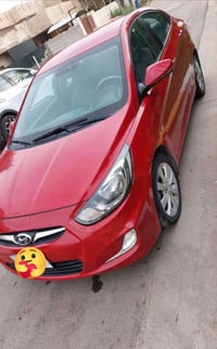 اكسنت خليجي موديل 13 رقمها بغداد مشروع وطني  مكفولة من الضربة والحادث ...