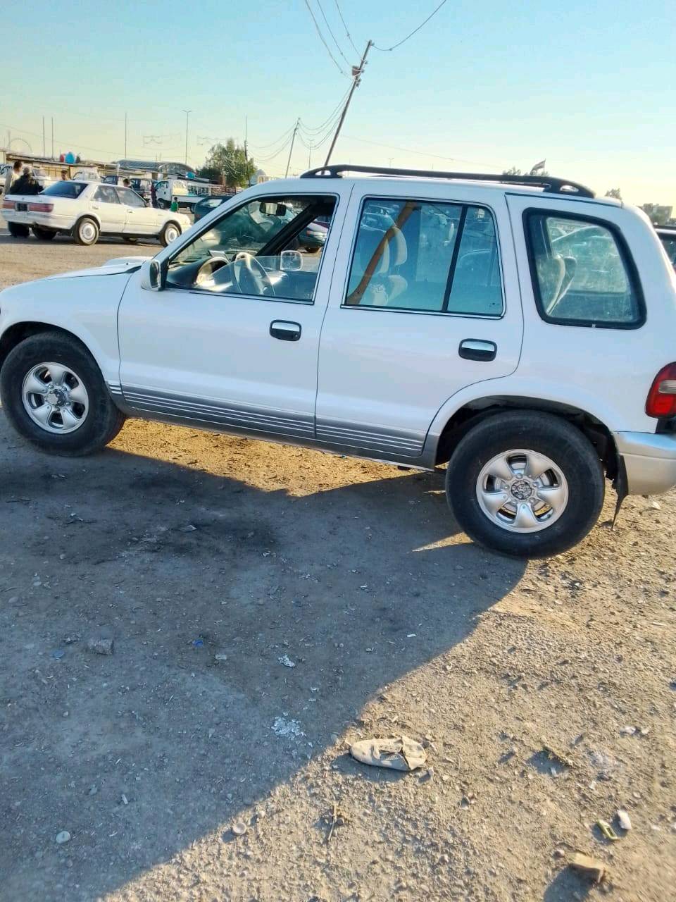 كيا سبورتج موديل 1996 محرك ياباني مصبوغ صبغ عام للجماليه عنوان بغداد الحبيبيه مقابيل مطعم وليد ابو الكص