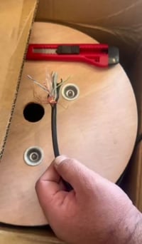 كيبل Kig MH • ١٠٠م • دبل جاكيت CAT6