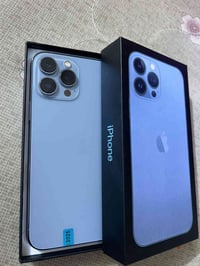 آيفون 13 برو ماكس ما مبدل بي شي ونضيف وما طاب تصليح السعر 750✅/ 077238...