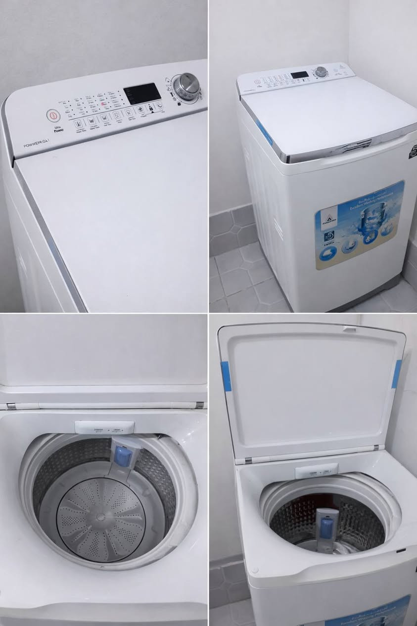 غسالة بحالة جيدة جداً،
تغسل وتشطف وتعصر بكفاءة عالية 💧
سعة 15 كيلو مناسبة للعوائل.
نظيفة وجاهزة للتشغيل
استخدام بيت فقط
ملاحظه : بيها ضمان ٥ سنوات استبدال ماطور من ورشة الحافظ
💰 السعر: 250 الف
📍 الموقع: الكوت الهوره
📩 للاستفسار مراسلة خاص أو اتصال.
***********
