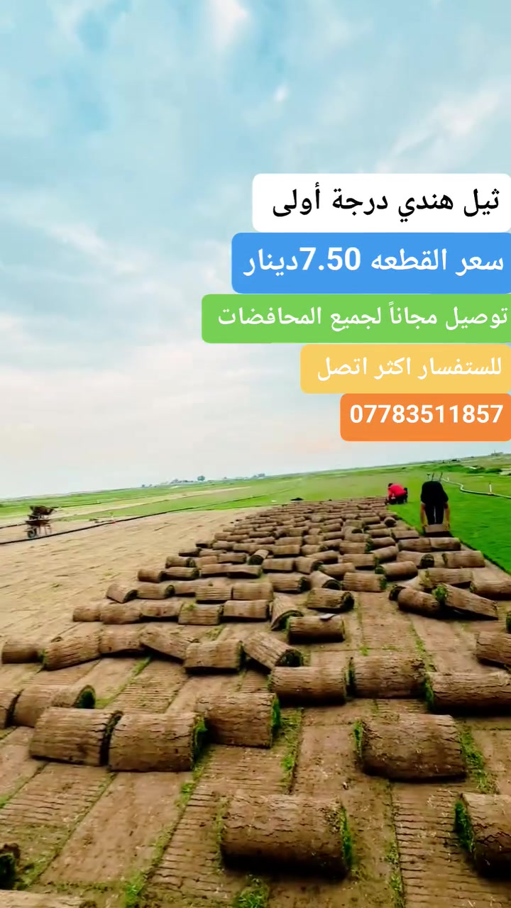 #العراق #ديالى #ثيل #هندي #العرب


**إذا كنت صاحب هذا الإعلان وتريد حذفه لأي سبب، رجاءا أرسل رسالة إلى الدعم الفني**