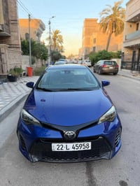 كورلا 2017  Se شاشة جبيره  رادار امامي رادار خلفي  تحديد مسار  كشن جلد...