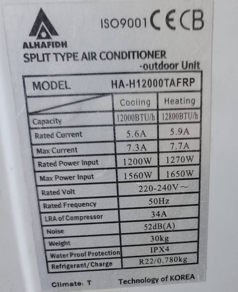 السلام عليكم 
للبيع سبالت مستعمل نظيف شغال نقص غاز 
سبلت جنرال ١ طن ١٥٠ الف
سبلت الحافظ ١ طن ١٥٠ الف 
بغداد الغزالية 
للتواصل واتساب ***********
