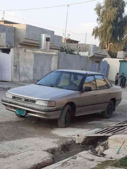 سوبارو للبيع 
موديل ١٩٩١ ذهبي 
گير ومحرگ نظيف 
٤ سرندر 
جامات كهربائية 
وكالة وتحويل 
السعر ١٦ ورقة 
كابون بانزين 
***********
