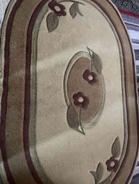 فرشات • قهوائية ٣قطع • بيضاوية وصحراوية