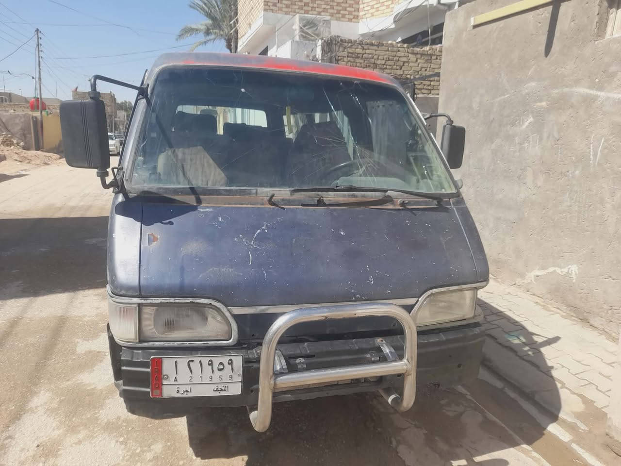 السلام عليكم كيا بستا للبيع مديل 94 رقم نجف الماني مالكه موجود وعدي بيه وكاله ام الباركود مكينه كير حداديه خير من الله شواصي مابيهن شي تخم تاير سياره جاهزه من كلشي السعر 21 وبيه مجال للستفسار الاتصال *********** مكاني نجف
