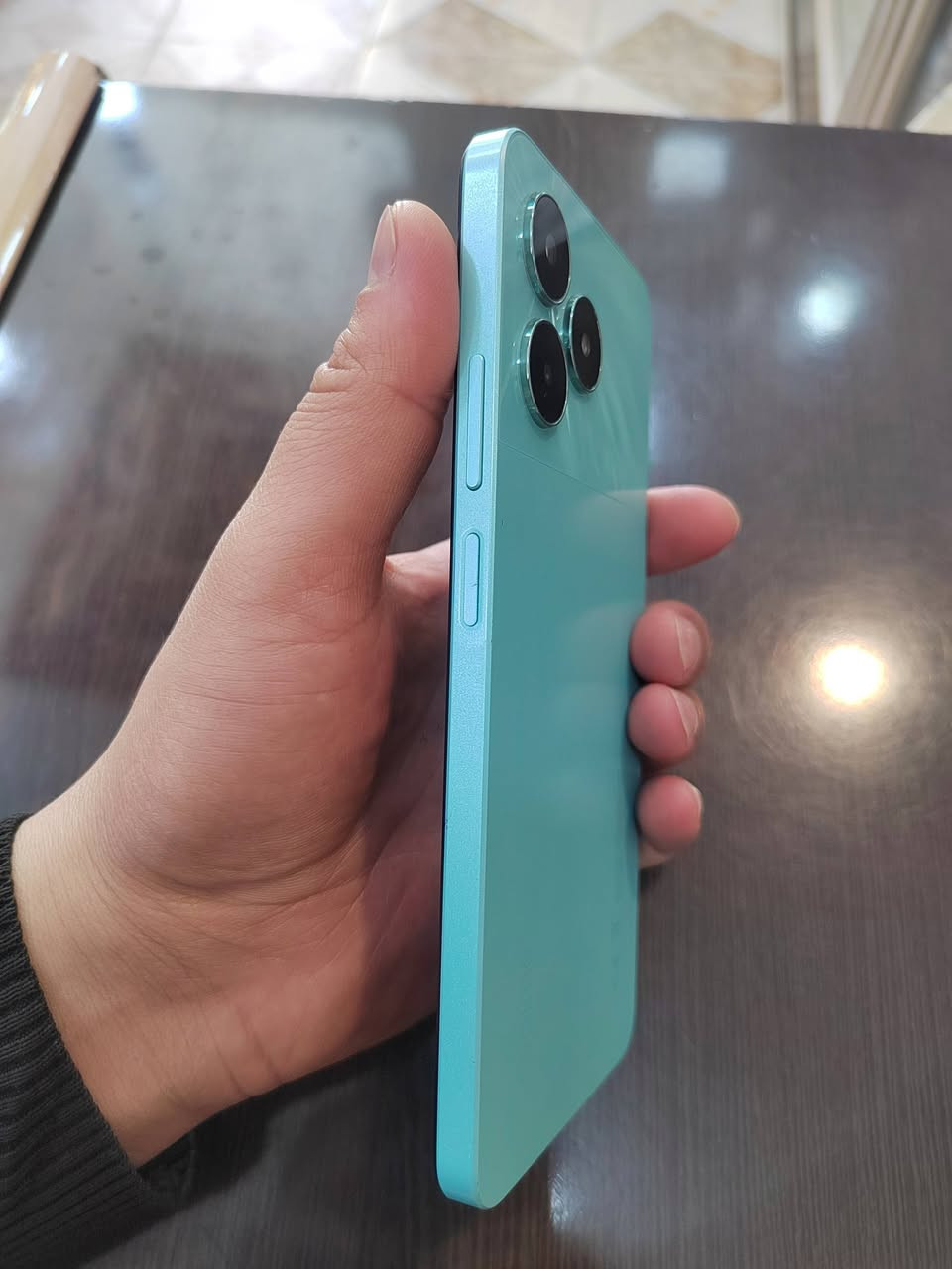 السلام عليكم جهاز ريلمي C51 ذاكره 256 رام 6+4 مستخدم حيل نضيف شرط جلخ مابي بدون غراض السعر 120 الف مكاني جانب الأيمن حي 17 تموز ***********
***********
