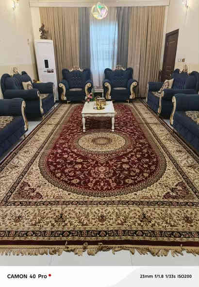 للبيع قنفات تسكام درجه اولى ١٢نفر  ٢ ثلاثيه ٢ثنائيه ٢كراسي السعر 950 مع مجال  مكاني كوفه *********** النجف
