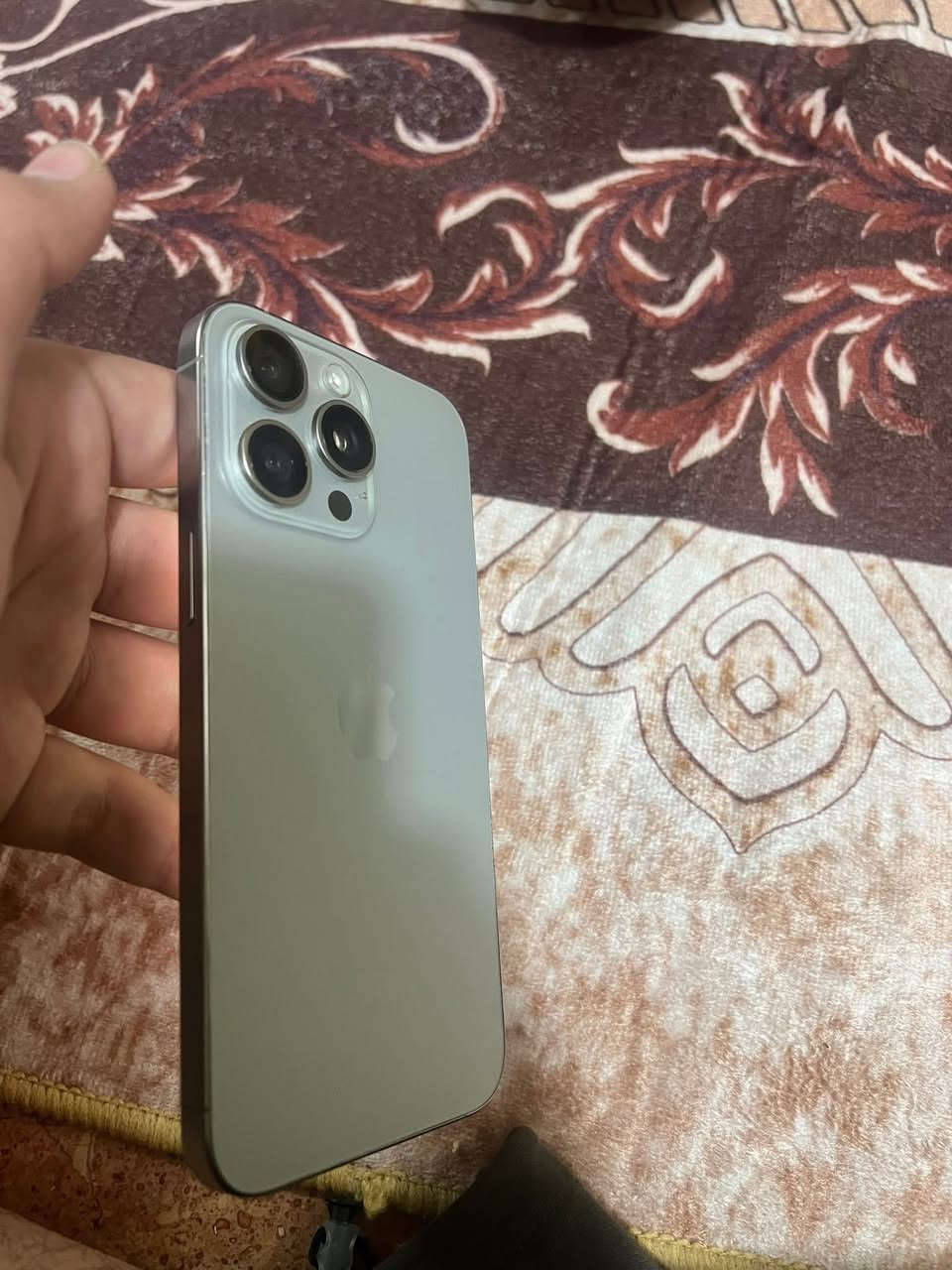 ايفون15 برو ماكس شرق اوسط
شرق أوسط

اقرا تفاصيل كامله وتعال هلا بيك 

مكفول ل تلفون وتفحص  يم المندوب 

تلفون فقط لشريحه الفعليه واكفه 

ولالكترونيه شغاله طبيعي 

🔹 شبه جديد، استخدام خفيف جداً

🔹 بطارية قوية 98% 🔋

🔹 كامل أغراضه: باكيت + شاحن أصلي 📦

🔹 كاميرا ممتازة، Face ID شغال 100%

🔹 نسخة شرق أوسط بدون أي قفل

📍 المكان: واسط - الحي - حي الزهراء 

🚚يوجد توصيل ل جميع المحافضات 

تكدر تجيني للمحل او ادزلك ل تلفون توصيل تفحصه وتكمله وتاخذه 

نظام العربون ثابت 25

سعره قفل 525

ايي ستفسار خاص


**إذا كنت صاحب هذا الإعلان وتريد حذفه لأي سبب، رجاءا أرسل رسالة إلى الدعم الفني**