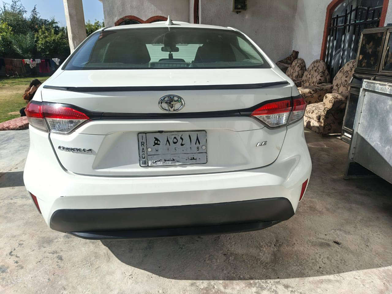 السلام عليكم. كورلا موديل 20رقم بغداد حادثها جاملغ امامي جهه السايق وبنيد وبيها طخات 
ع بارد 
السعر 127وبيها مجال 
مكاني بغداد حي الجهاد.        للتواصل ***********
