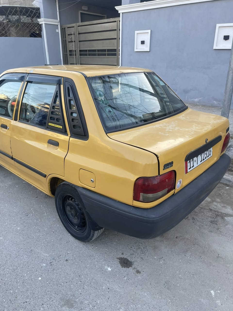 السلام عليكم سايبا ٢٠١١ سنوية ل٢٨ السيارة خير من الله بيه خيط تبخير السيارة مال جناي السعر ٢٨ علية غرامة ٥٠٠ ألف إذا على المشتري يصير سعرة ٢٥ التبريد شغال وكهربئيات كلها شغالة عنواني بغداد الامين الثانية رقمي ***********
