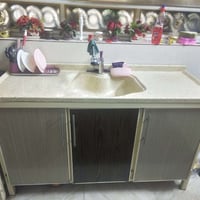 /كاونتر المنيوم/اربع قطع/الكبير/مترين في مترين/طباخ ولملحق متر في متر ...