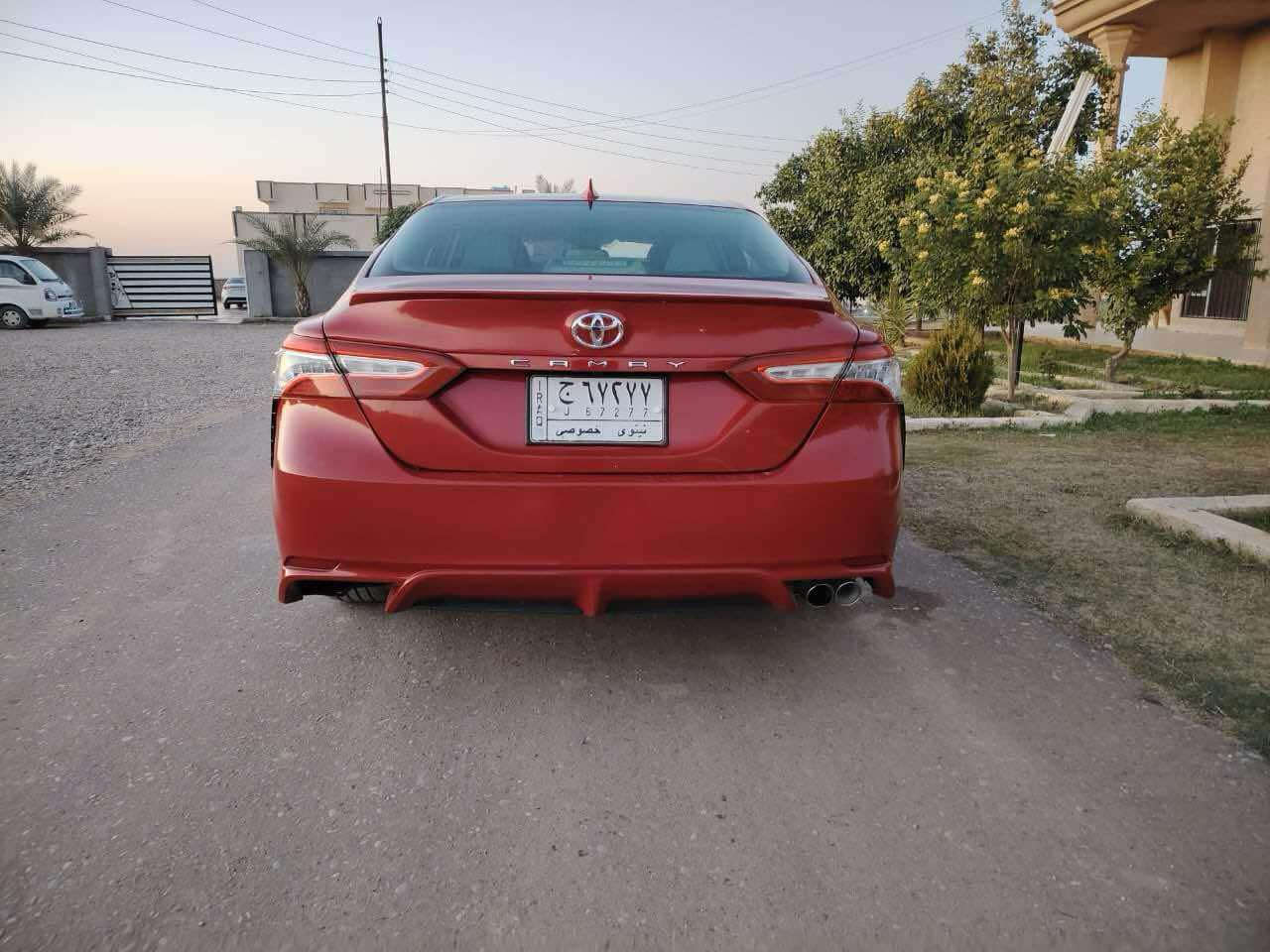 كامري موديل 2021 se 
ماشية 65 الف 
ضرر موضح بالصور 
معوقين نينوى وباقي قليل تصير حرة
السعر 175 وبيها مجال 
*********** الشريقات, صلاح الدين
