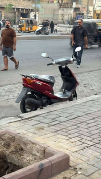 ورحمه الله وبركاته دراجه لبيع نضيفه بيها شلعه ومعدل وبرغي ما مفتوح بل ...