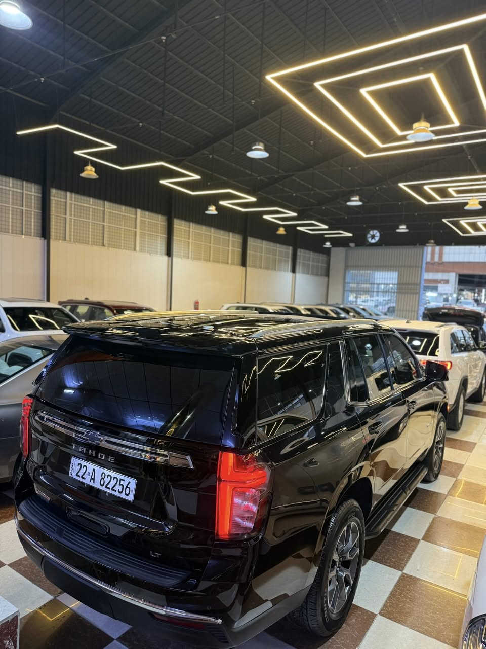 Tahoe LT/1 2023 شركة منصور
عداد / 5000km
كفالة عامة من كلشي 
+ جام مضلل باج مرور + PPF مغلف بلكامل 
فول مواصفات
بصمه 
بانوراما
تشغيل عن بعد
كشنات تدفئه - تبريد
جنطة كهربائية 
ثلاجة 
٥ كامرات 
مرايا شفط 
رادار ٣٦٠ درجة
حساسات ٣٦٠
كامرات ٣٦٠
كشنات جلد + كهرباء 
بصمتين بلادية

مكان اربيل
سيارة مرقمة اربيل وجاهزة من كلشي 

للسعر والاستفسار :
***********
موجود واتساب
