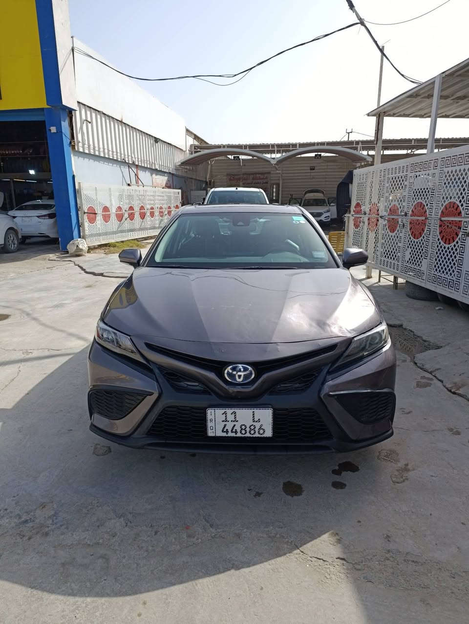 السلام عليكم ورحمه الله وبركاته
📍 ديالى بعقوبة  
🚗 الموديل : 2024  تويوتا كامري  
🔴 الـعـداد : 26000 ميل 
🔴 اللـون : رصاصي فيلي
🔴الضرر موضح بالصور
السيارة مصلحة وجاهزة بدون صبغ البريد مصلح نفسه بارد والدعامية كذلك 
المواصفات : SE plus فول مواصفات   
  
📍 الموقع : ديالى بعقوبة 
السـعـر :  21800$   قابل للتفاوض
السيارة  رقم بغداد تحويل ثاني يوم  
للتواصل على الارقام التالية 
*********** صلاح العبيدي 
*********** علي عباس
