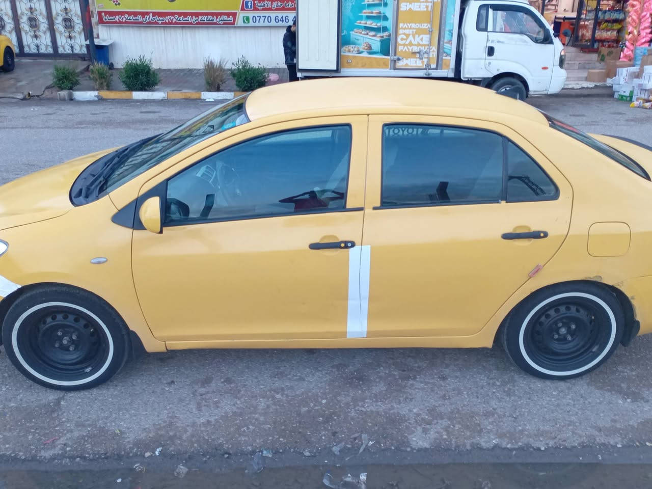 للبيع فقط
يارس 2007
مكينه 1500
 تايرات جديد
كهربائيات شرط
كير مكينه شرط بلادي
 قطعه وحده فقط جاملغ خلفي من جها سايق
بدون دواخل حوض شرط
 بيها مكانات تصفيه  
سنوية نهايه 27
باسمي شرط تحويل
هزه جديد
 هيئة غرامات  مسفره 
رقم نينوئ انكليزي مشروع وطني
#سعر 74 ورقه بيها مجال للشراي
للتواصل وتساب فقط  ***********
ع فيس مامتواجد
عنواني كركوك
