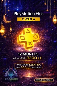 PSN بلس اكسترا • ١٢ شهر • برايمري PS5