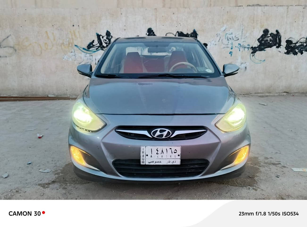 السلام عليكم
أكسنت للبيع موديل 2015 رقم ذي قار سنويه لل 28 تحويل مباشر خليجي تبديل جاملغ أمامي فقط بدون دواخل 
جاهزه مكينه وگير جدد حداديه تخم تاير تبريد كهربائيات شاشه كامره كلها شغاله
السعر 70
رقمي ***********
